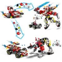 LEGO DREAMZzz 71497, Coopers tigerrobot og Zeros hot rod-bil
