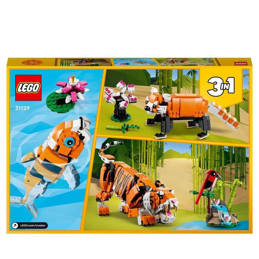 LEGO Creator 31129, Majestetisk tiger