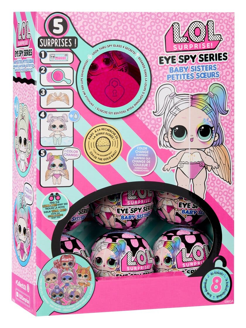 L.O.L. Eye Spy Baby Sisters Asst PDQ