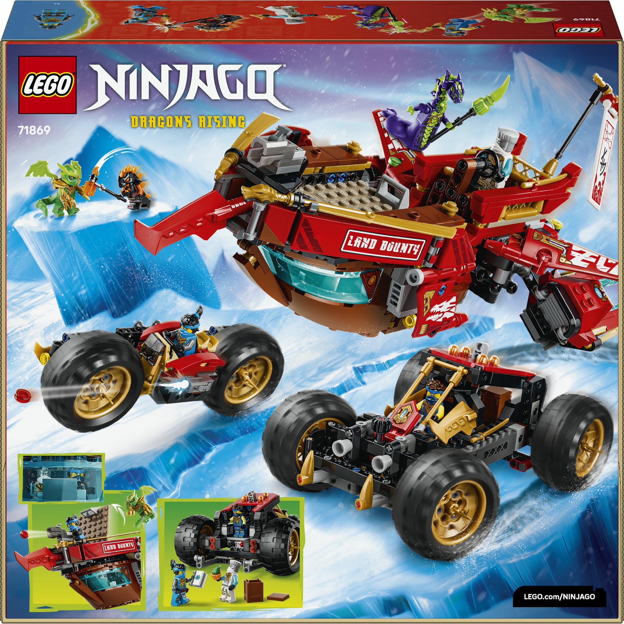 LEGO® NINJAGO® Terreng-bounty, kjøretøy 71869