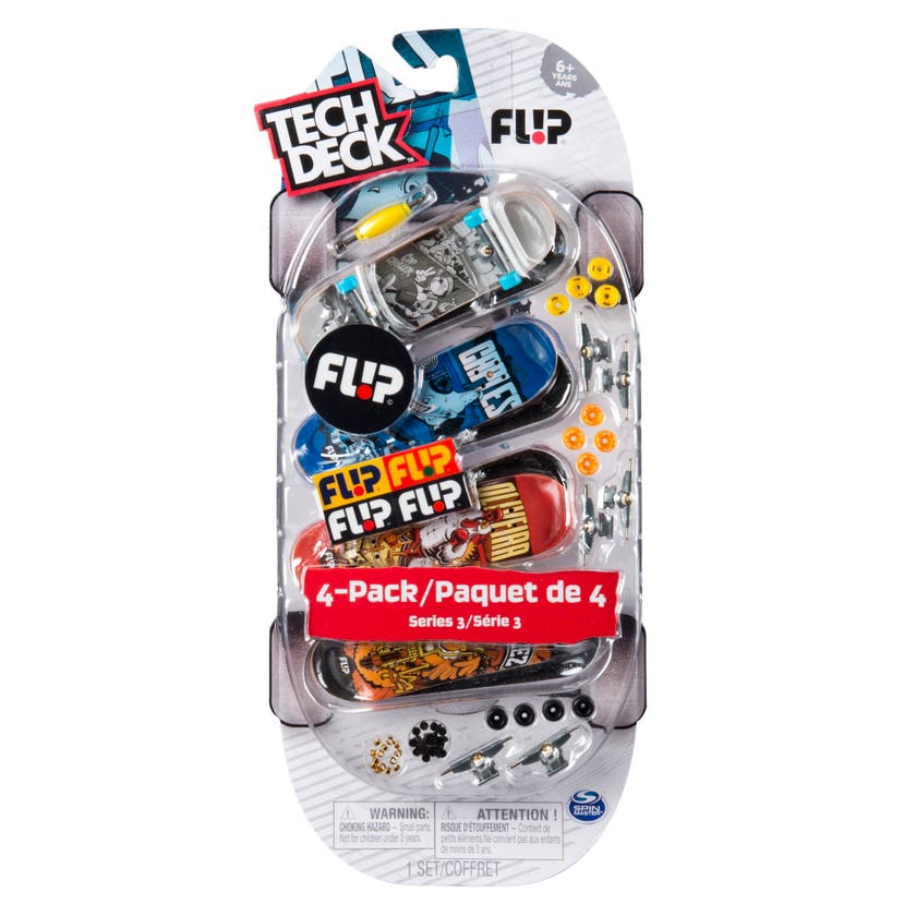 Tech Deck, 4-paknings multipakke