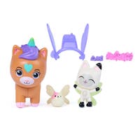 Gabby's Dollhouse Fairylandia Pandy Paws & Kico Figursett