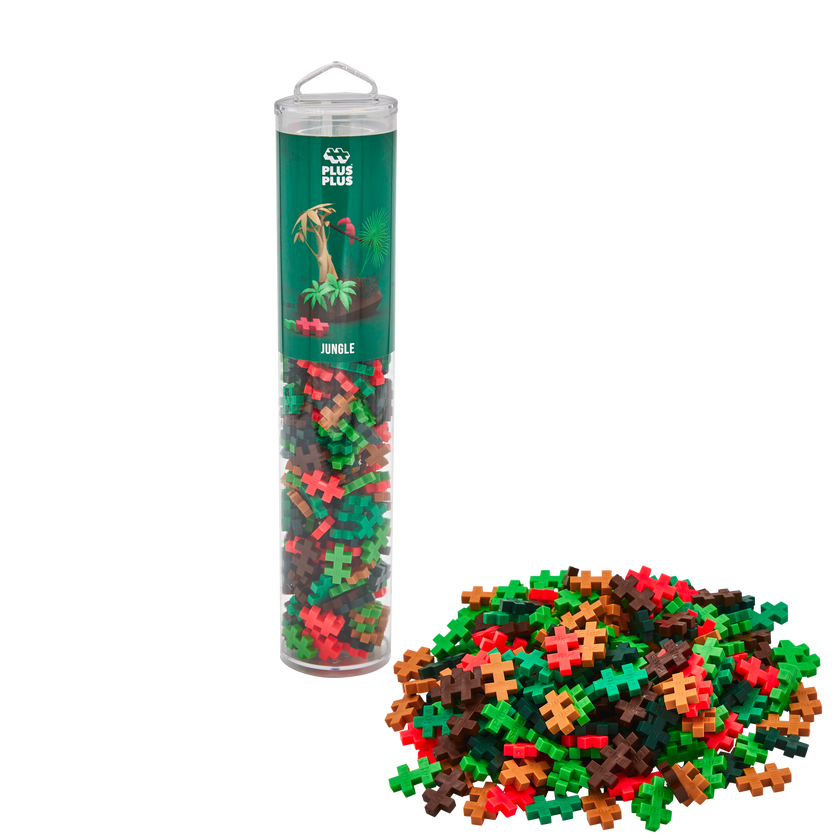 Plus-Plus Jungle mix / 240 stk Tube