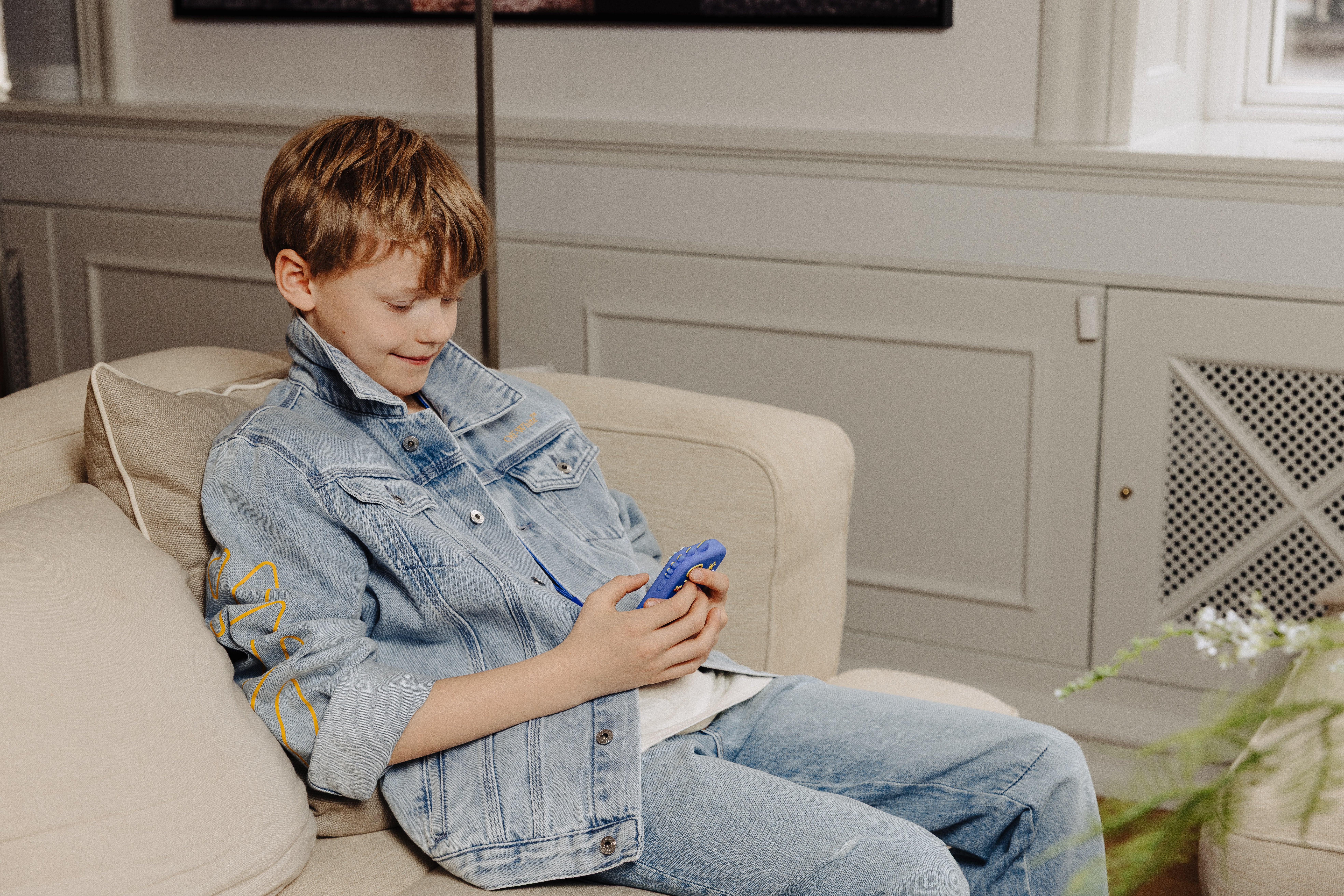 MiniLens Toy Smartphone Blue