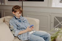 MiniLens Toy Smartphone Blue