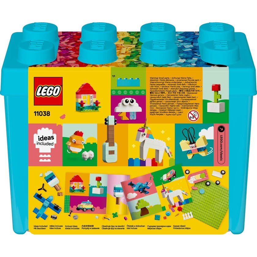 LEGO 11038, Kreativ klosseboks i klare farger