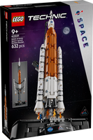 LEGO® Technic NASA Artemis SLS-rakett. Modellsett av rakett med boostere