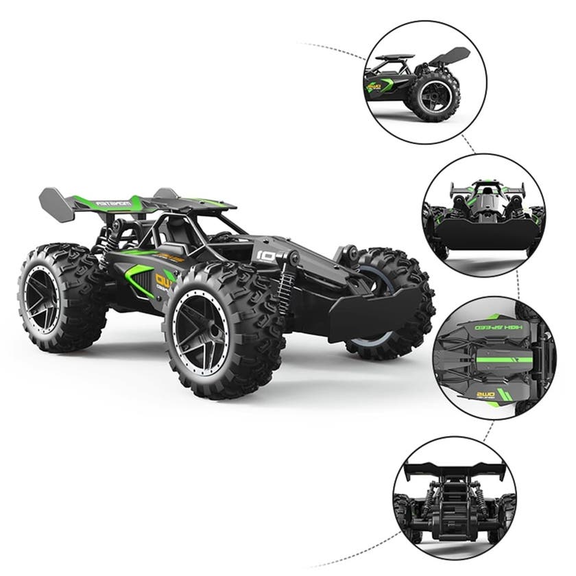 Radiostyrt offroad climber 15 km/t med USB-lading – Fusion Devel Desert
