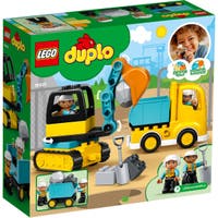 LEGO Duplo 10931, Lastebil og gravemaskin