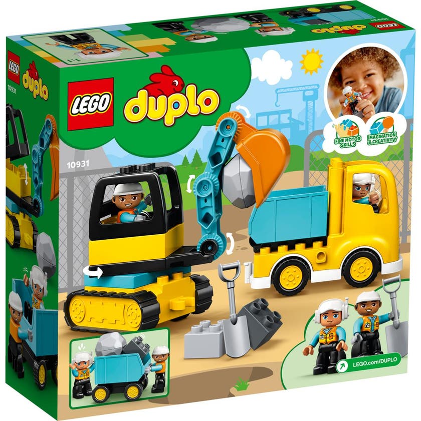 LEGO Duplo 10931, Lastebil og gravemaskin