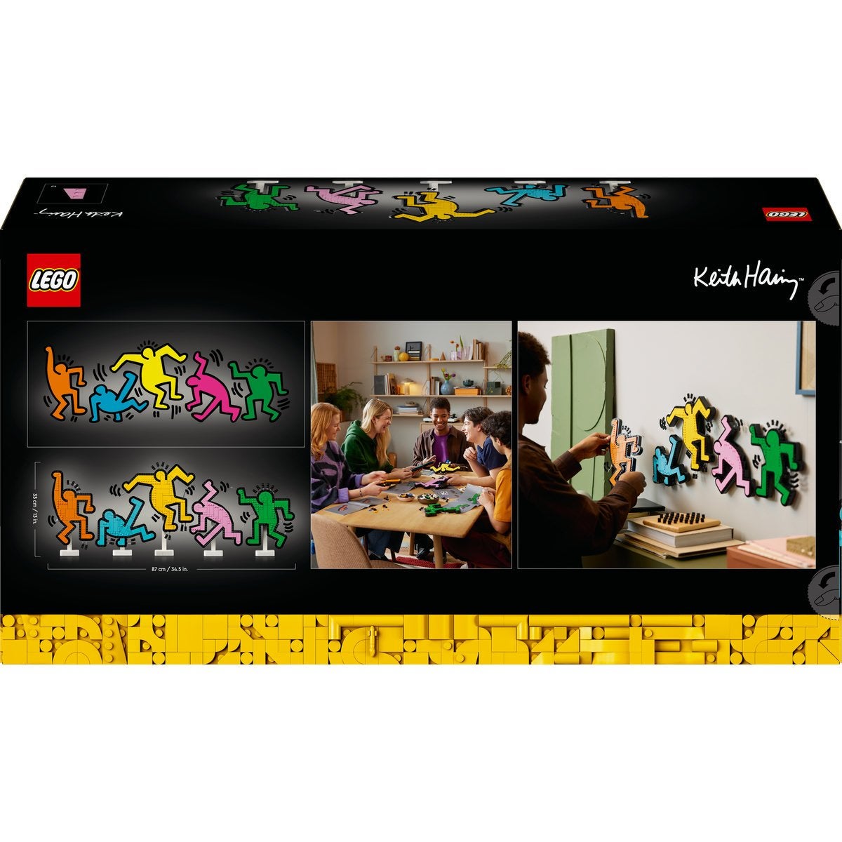 LEGO ART 31216, Keith Haring – Dansende figurer