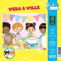 Treepuslespill Vera og Ville 9 biter