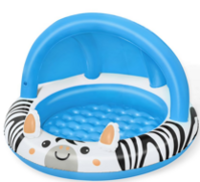 Bestway F38" x H26"/F97cm x H66cm SAFARI SOLSKJERMET BABYBASSENG