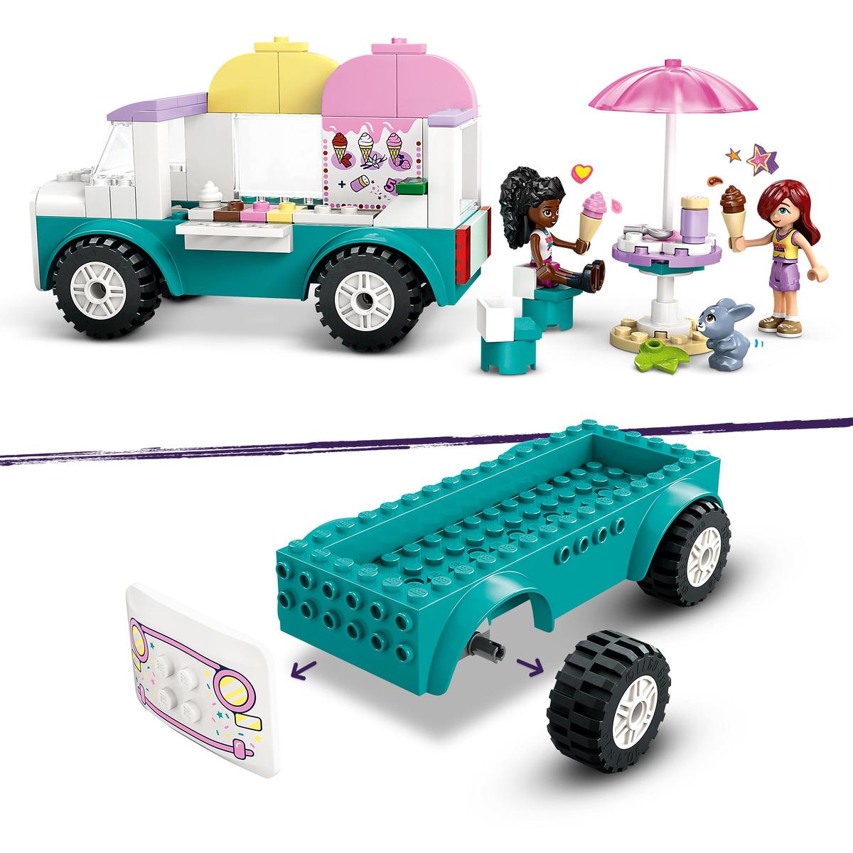 LEGO Friends 42644, Heartlake Citys glassbil