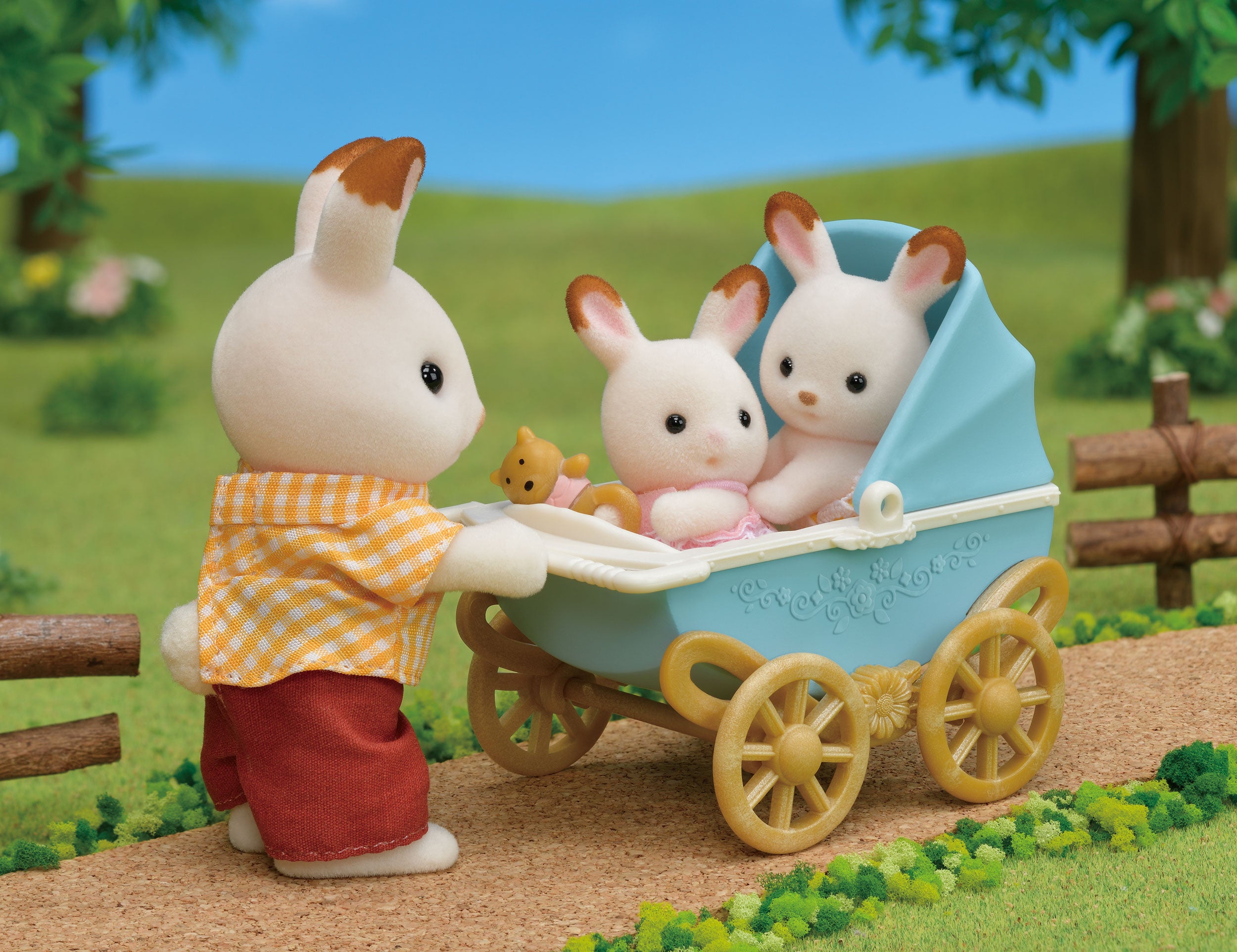 Sylvanian Families - Sjokoladekanintvillingenes sett