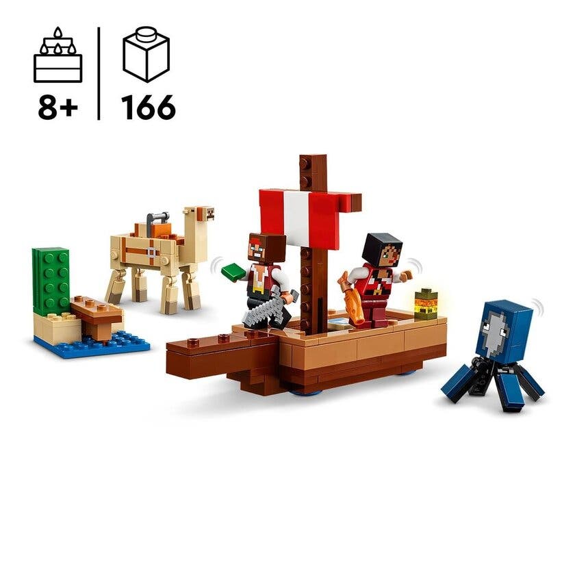 LEGO Minecraft 21259, Piratskipsreisen