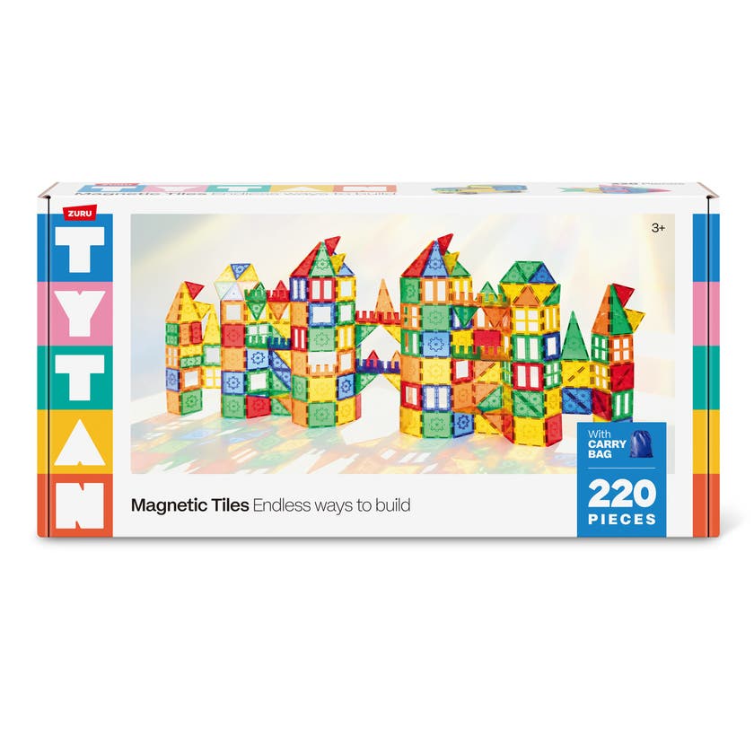 Tytan Magnetiske plater 220-delers byggesett