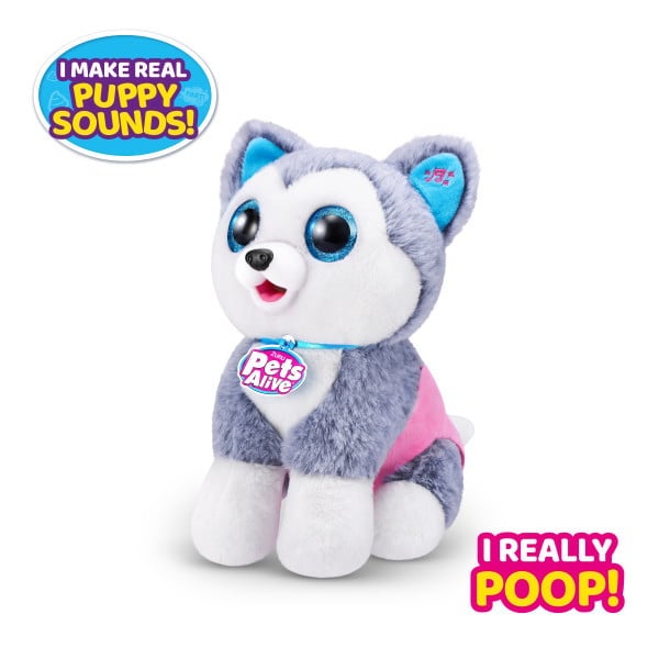 Pets Alive, Pooping Puppies Interactive Plush