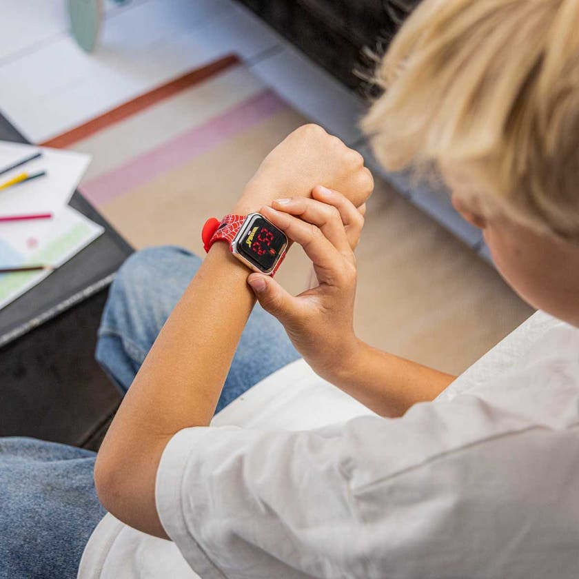 LED-klokke, Spiderman