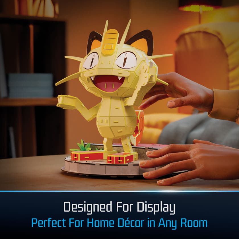 4D Build Pokémon Meowth 3D-puslespill