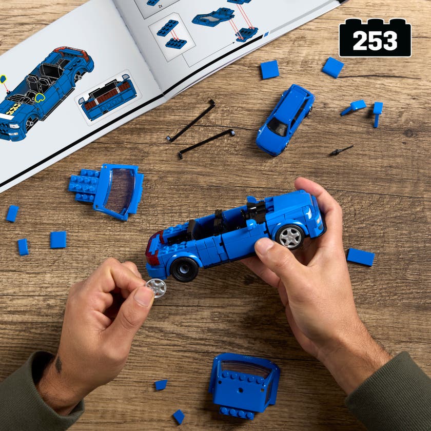 Mattel Brick Shop Speed Series Audi Avant RS2