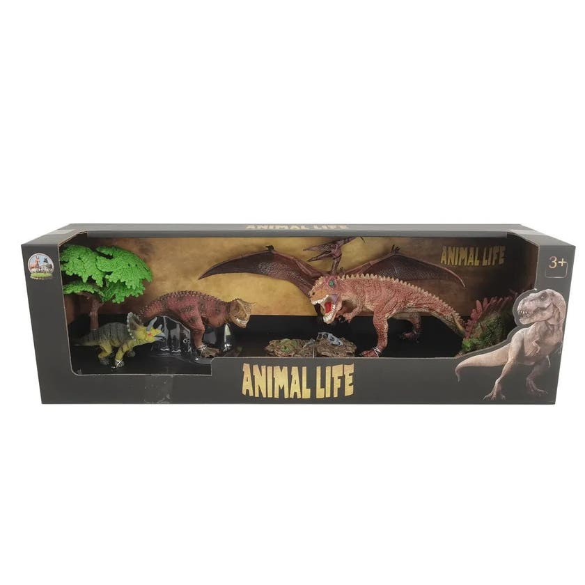 Animal Life, Dinosaurer 5 stk inkl. Pterosaurier