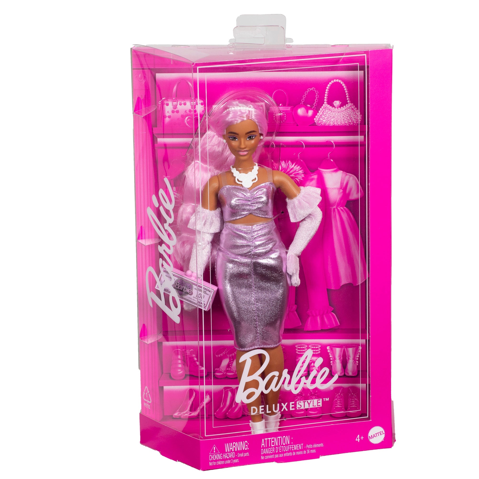 Barbie, Deluxe Style Metallic Rosa