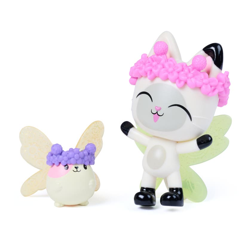 Gabby's Dollhouse Fairylandia Pandy Paws & Kico Figursett
