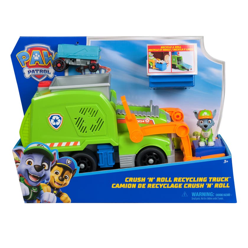 Paw Patrol, Rocky Crush n' Roll resirkuleringsbil