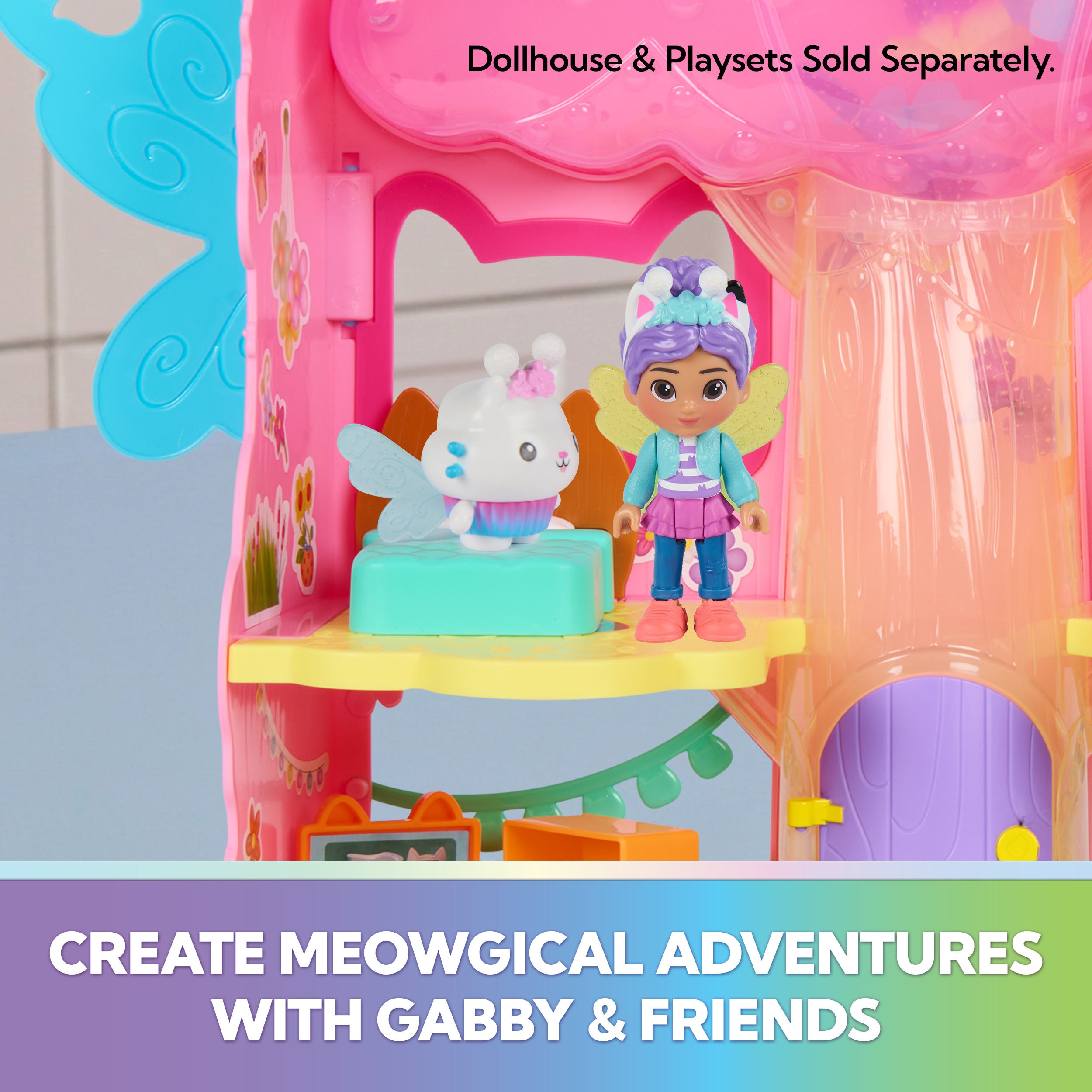 Gabby's Dollhouse Fairylandia Figurset med 6 Karakterer