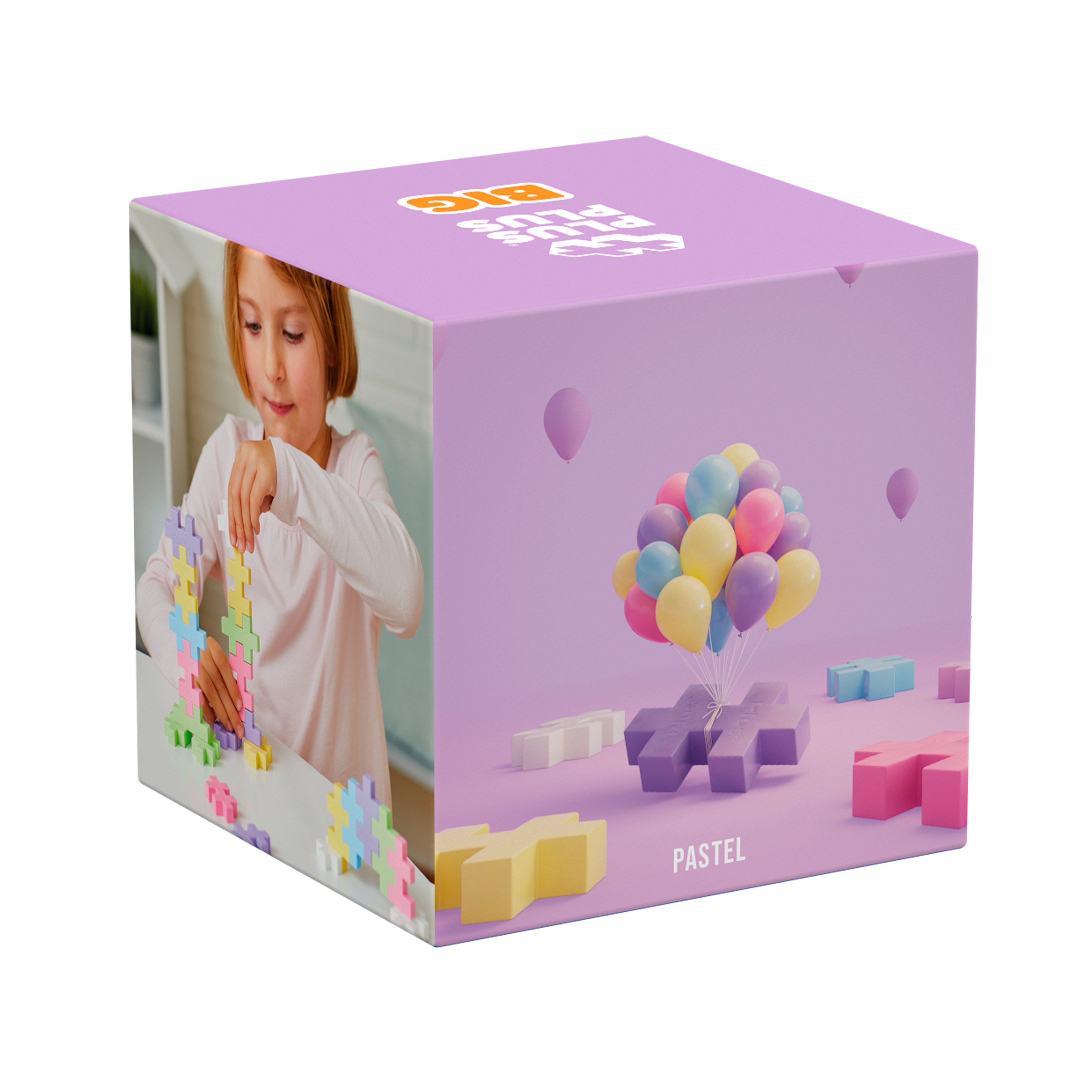 Plus-Plus BIG Pastellmiks / 100 stk