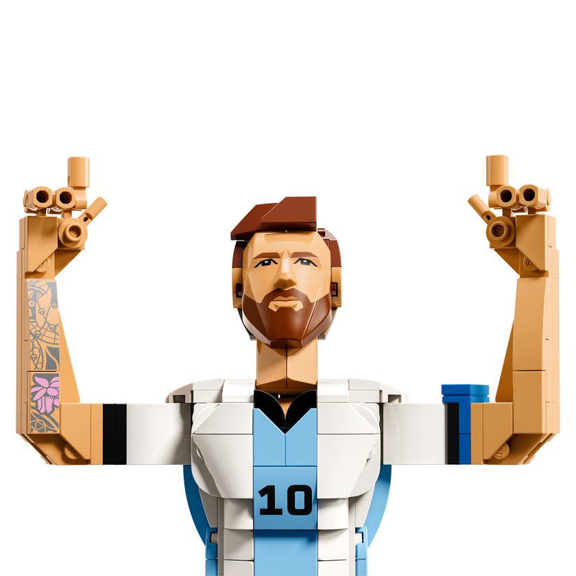 LEGO® Editions Fotball-legenden Lionel Messi. Byggesett 43015