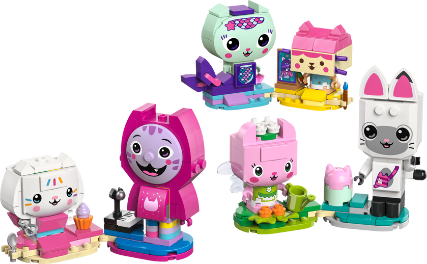 Gabbys klossebygde kattevenner