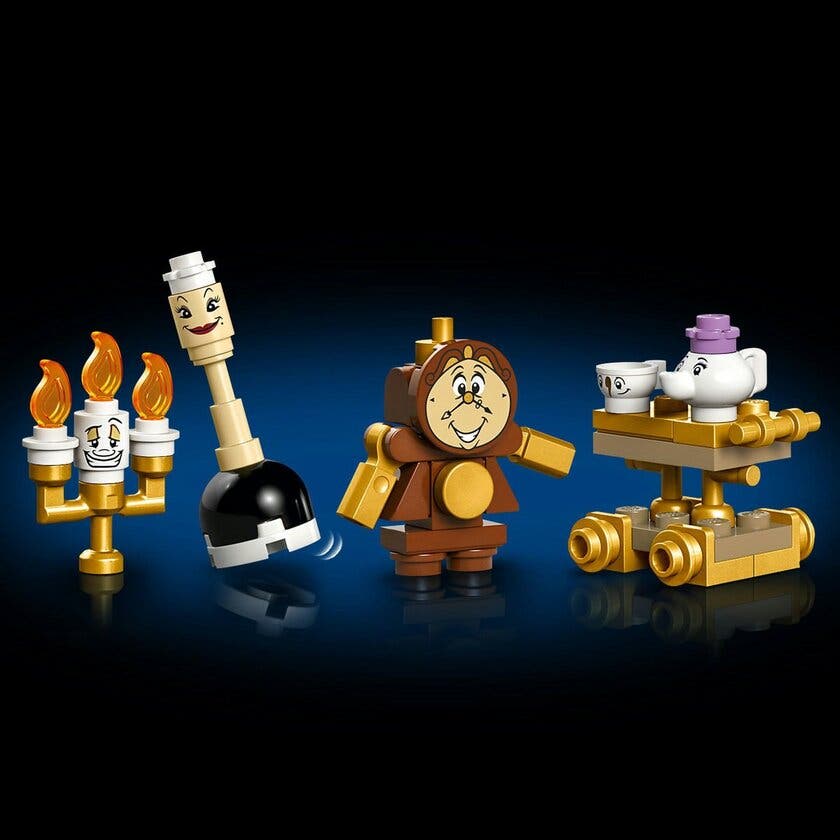 LEGO Disney Princess 43263, Skjønnheten og udyret – slottet