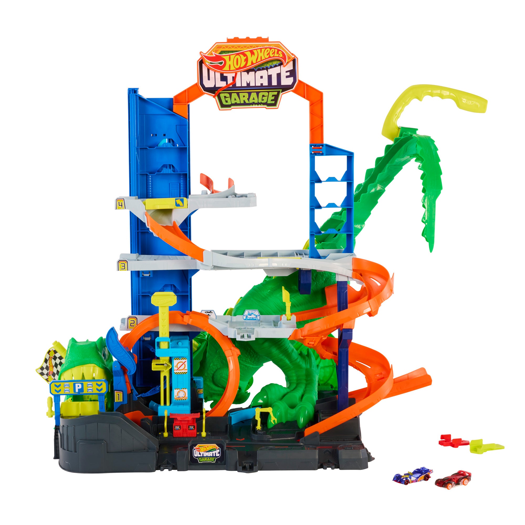 Hot Wheels City Ultimate T-Rex Garage