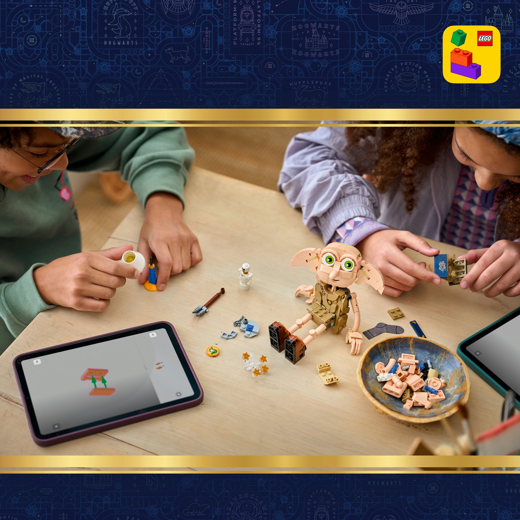 LEGO® Harry Potter™ Noldus som fri husnisse. Byggeleke 76469
