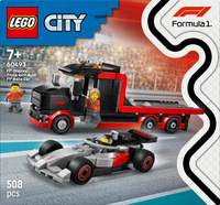LEGO® City F1®-trailer med Audi F1®-racerbil leke 60493