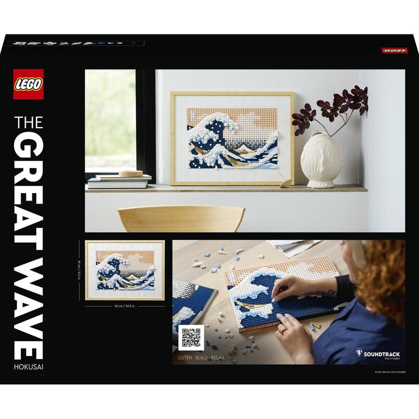 LEGO Art 31208, Hokusai – Under bølgen utenfor Kanagawa