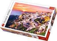 Trefl Sunset over Santorini 1000-bits puslespill