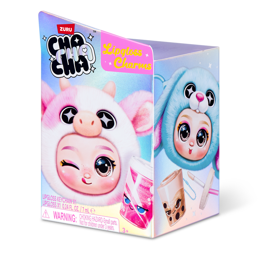 Cha Cha Cha Character Leppglans Nøkkelring