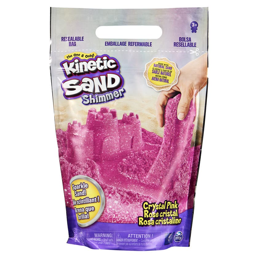 Kinetic Sand, glitter sand rosa