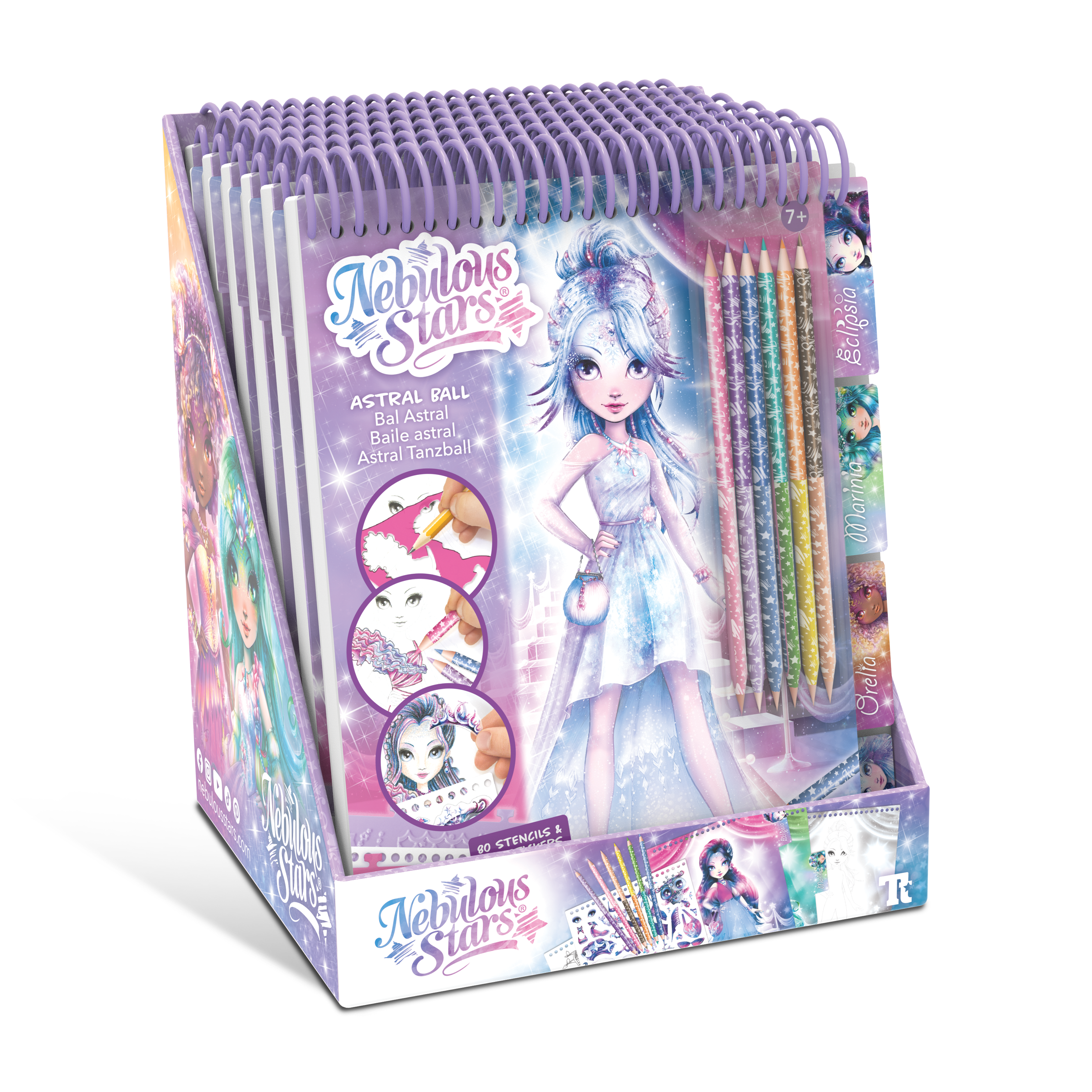 Nebulous Stars Modedesignbok Astral Bal