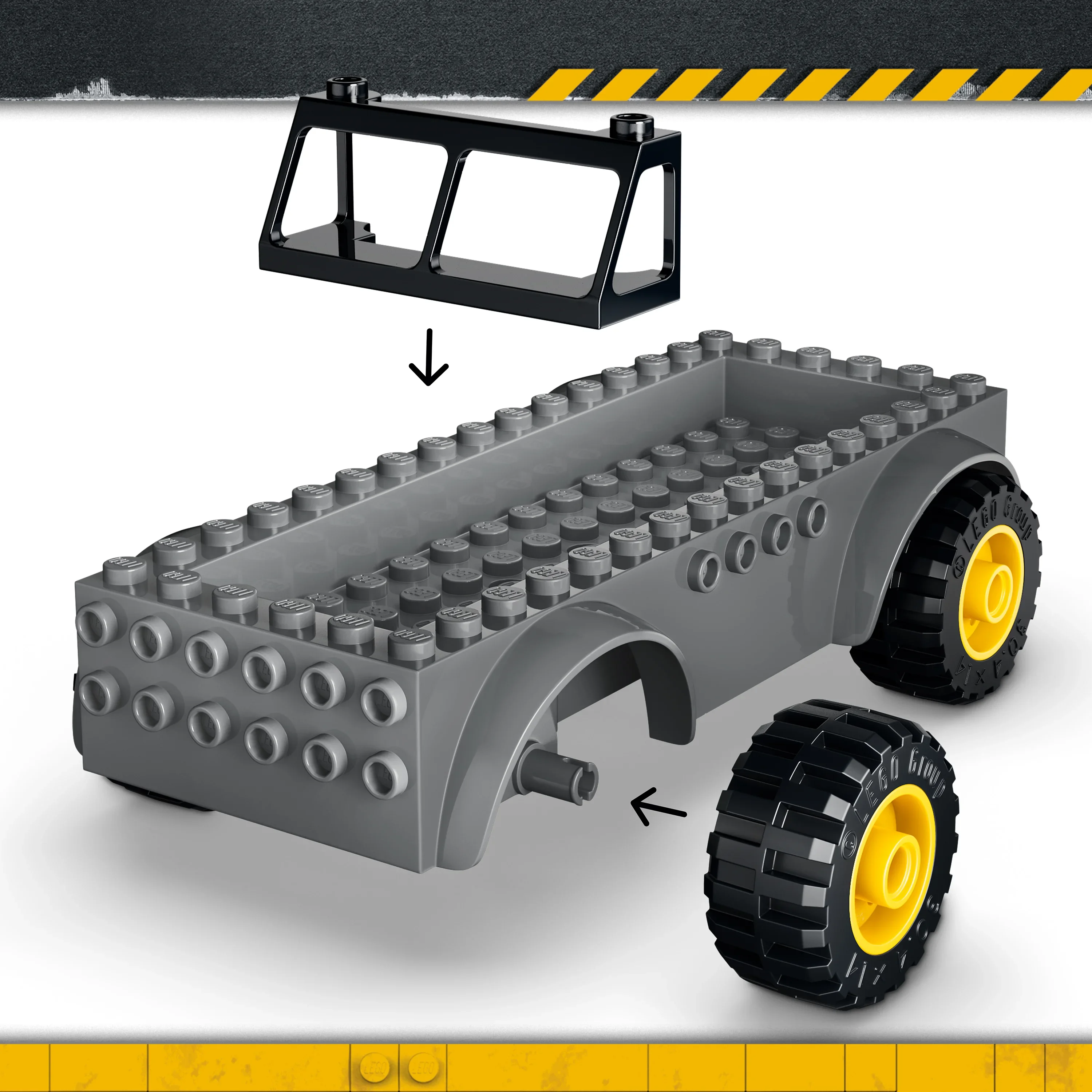 LEGO® Jurassic World 77978, Transportbil for ung T. rex