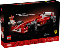 LEGO® Icons Ferrari F2004 og Michael Schumacher, bil 11375