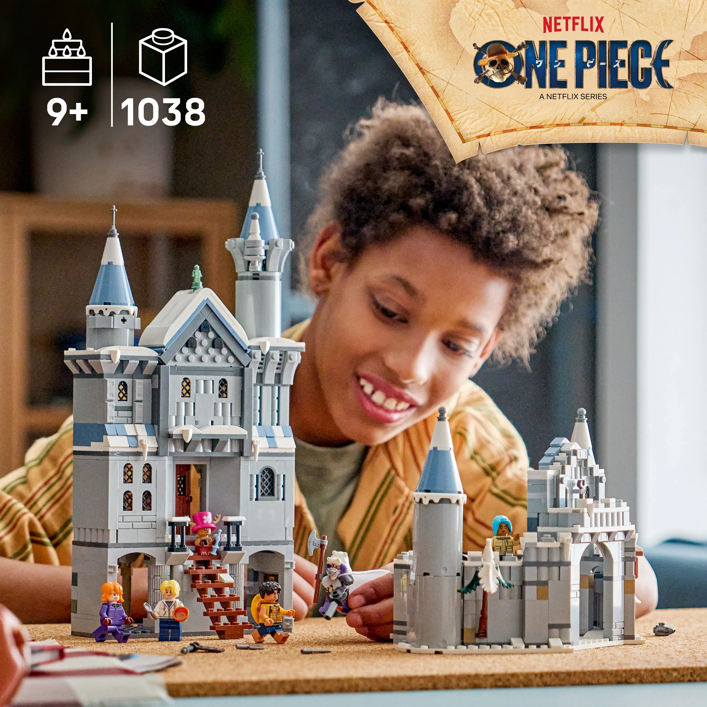 LEGO® ONE PIECE 75645, Kamp ved Drum-slottet