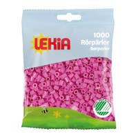 Rørperler 1000 stk Fuchsia