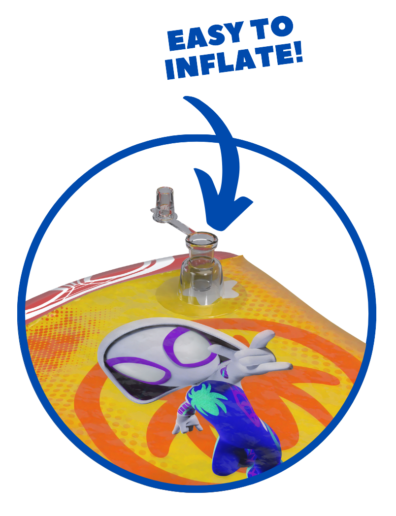 Marvel Poolnoodle, 12 stk display, rørpakke, Spidey