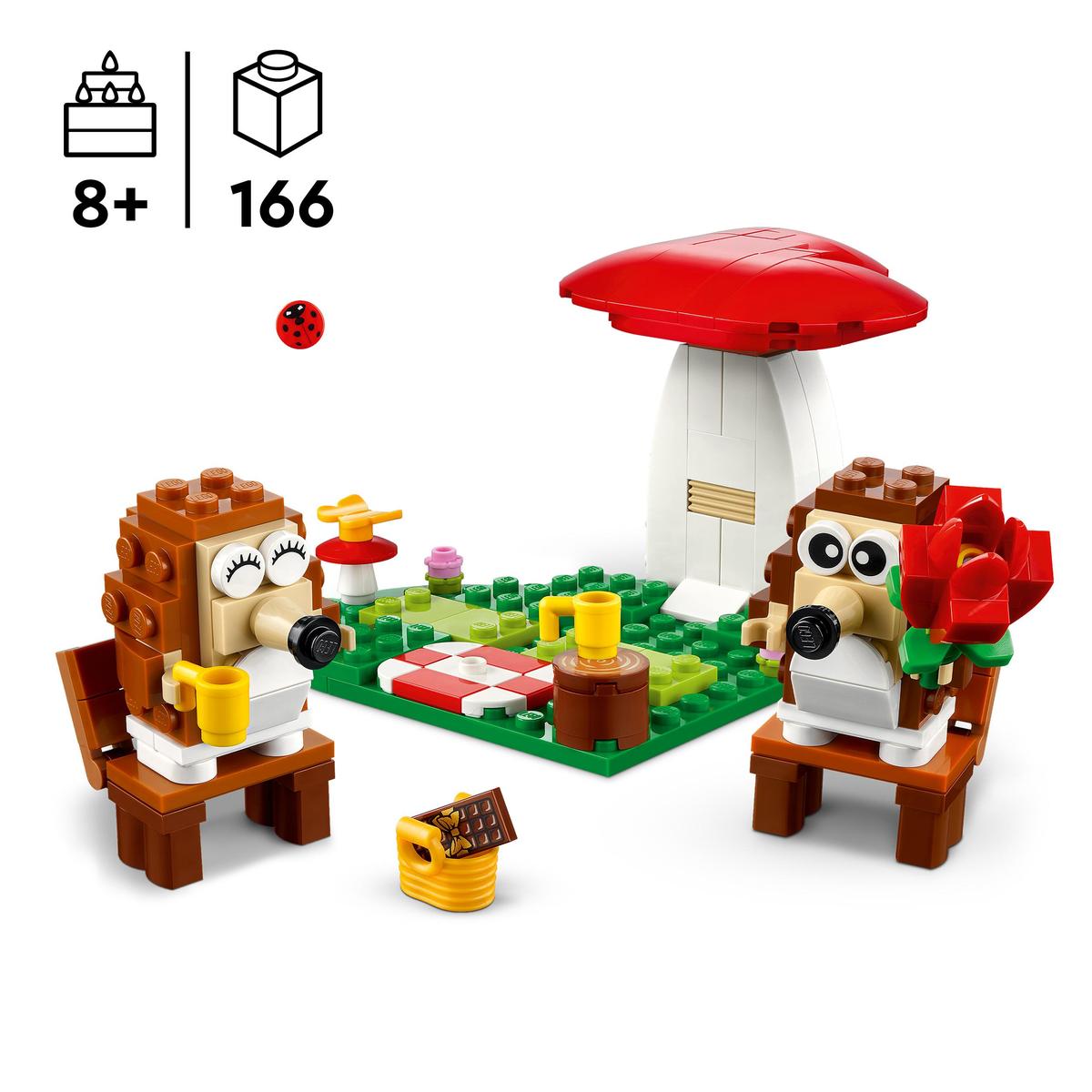 LEGO LEL Seasons and Occasions 40711, Pinnsvinenes piknikdate