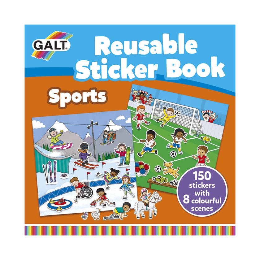 Klistremerkebok Sport