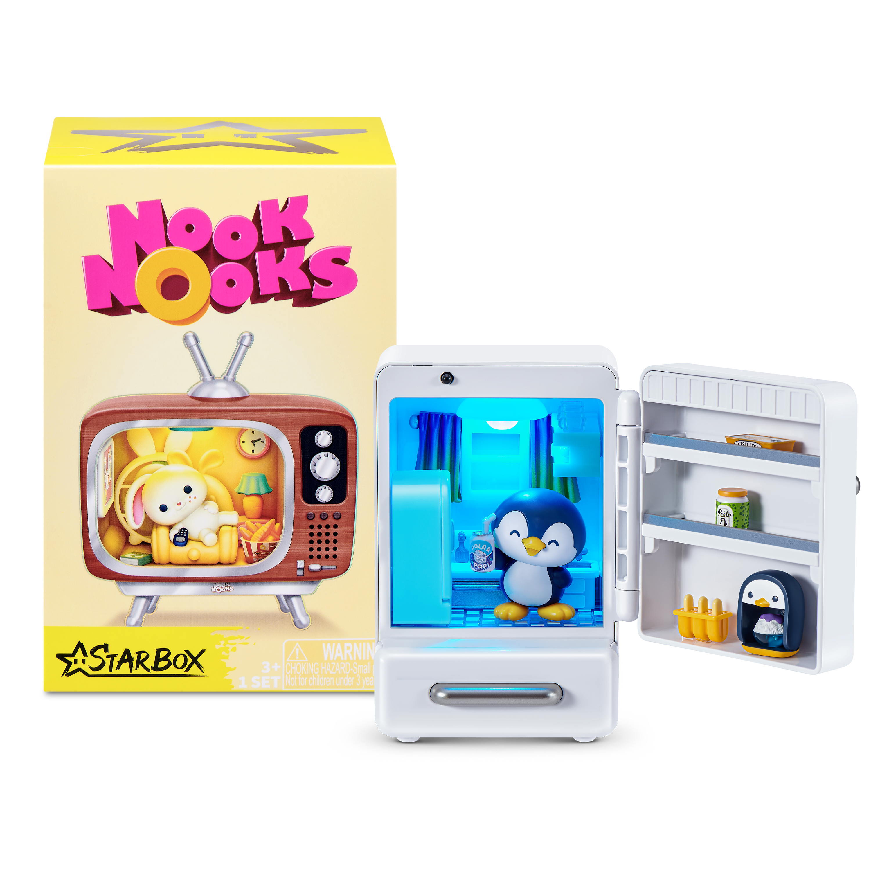 Star Box Nook Nooks - LED-opplyste samlefigurer